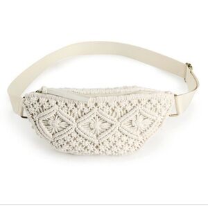 NWT Crochet Sling Bag